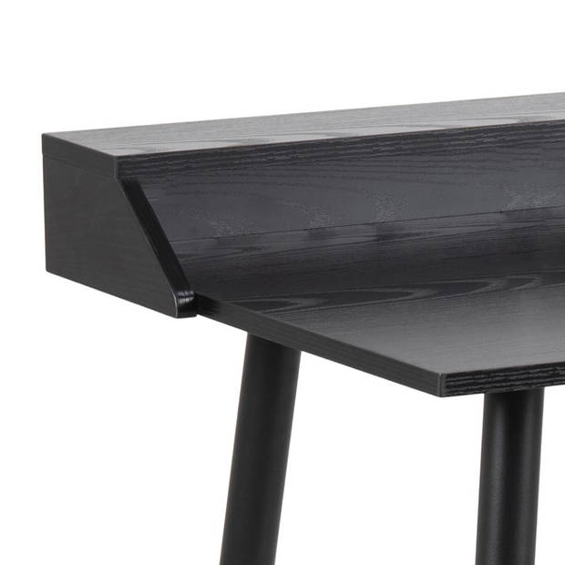 Joli bureau met 1 plank zwart.