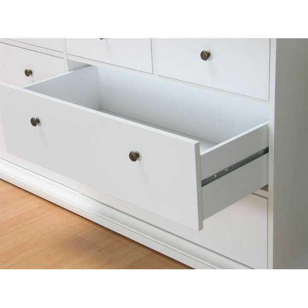 Dressoir kommode Venetië wit.