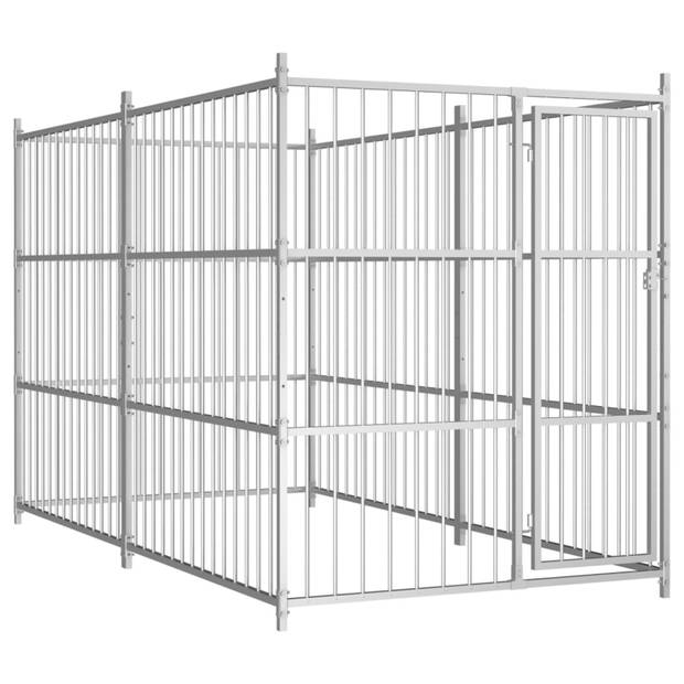 vidaXL Hondenkennel voor buiten 300x150x185 cm