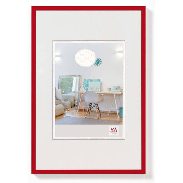 Walther Design New Lifestyle Kunststof Fotolijst 18x24cm Rood