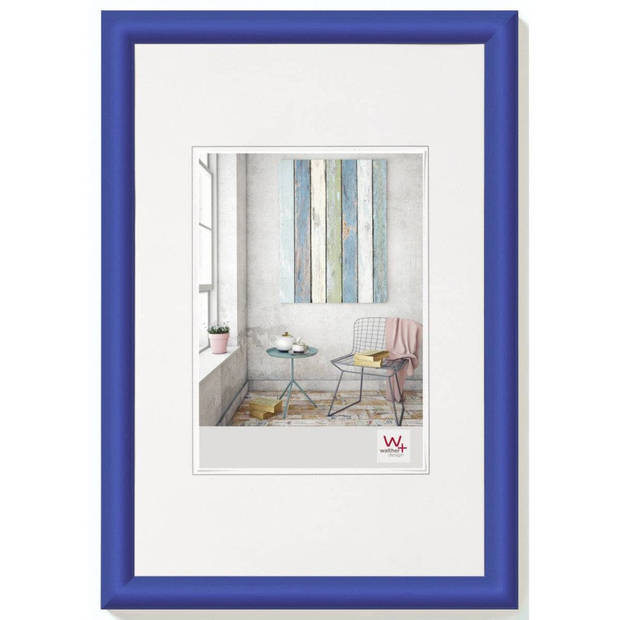 Walther Design Trendstyle Kunststof Fotolijst 15x20cm Indigo Blauw