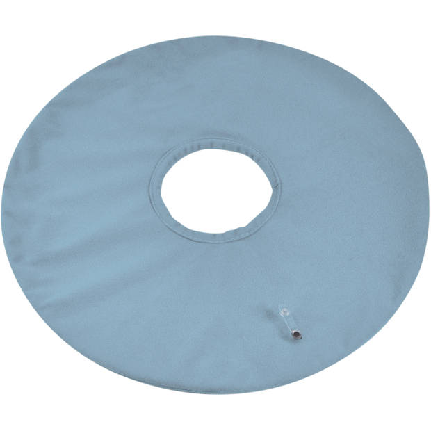 Aidapt zitring aambeienkussen blauw - 39 cm - opblaasbaar