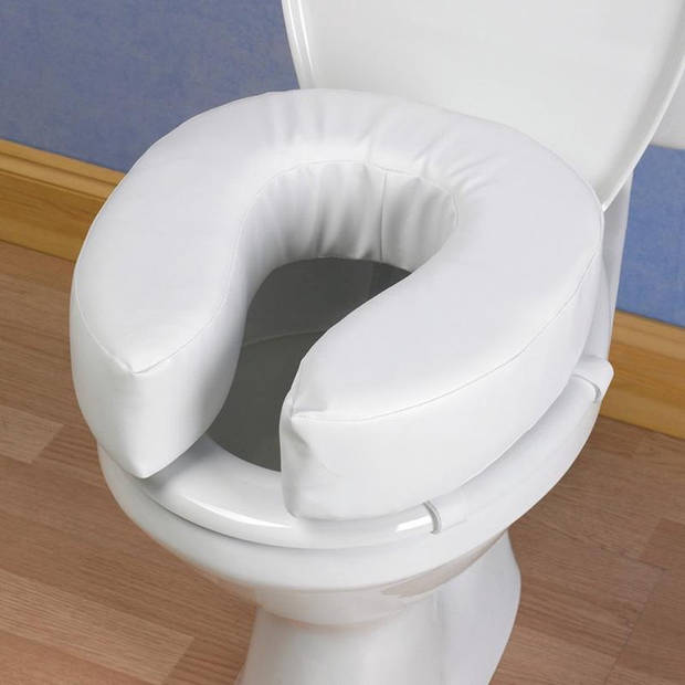 Aidapt - zachte toiletzitting - 5 cm schuim ter comfort