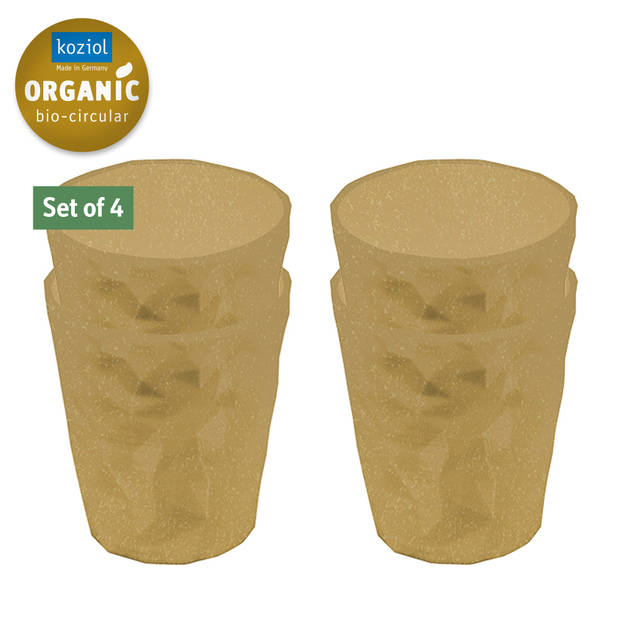 Club S 2.0 Beker 250 ml Set van 4 Stuks