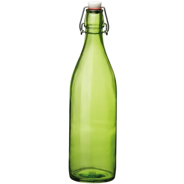 Sareva Beugelfles / Weckfles - Groen - 1 liter