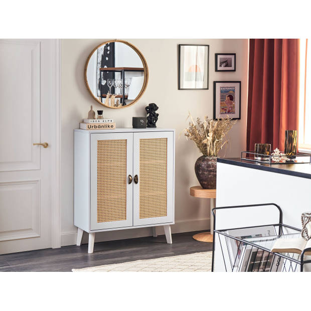 Beliani PARTON - Sideboard-Wit-MDF