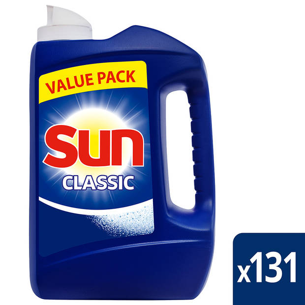 Sun Vaatwaspoeder Classic - Regular - Verwijdert de meest hardnekkige vlekken - 524 Vaatwasbeurten - Voordeelverpakking