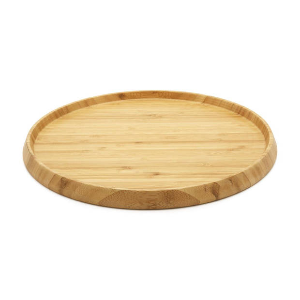 Bredemeijer Dienblad rond bamboe 35 cm - naturel