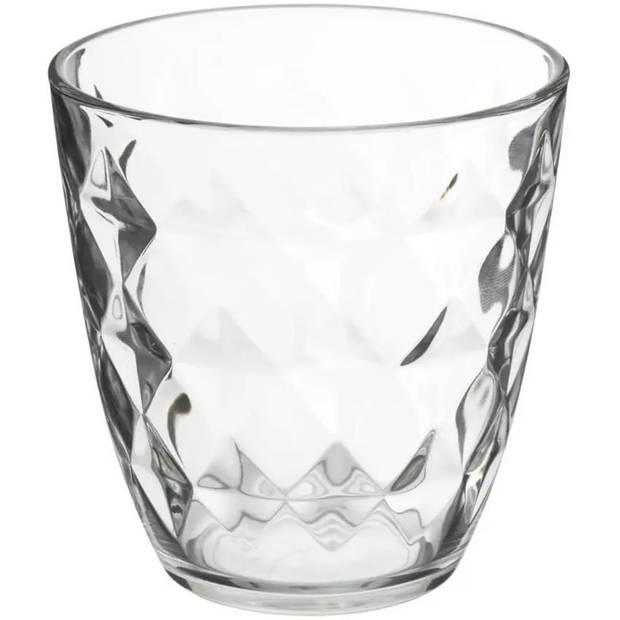 Set van 6x stuks water/sap glazen Fabi 250 ml van glas - Drinkglazen
