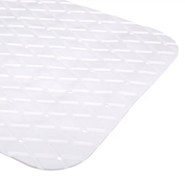 5Five Badmat - wit - anti-slip - 50 x 50 cm - Badmatjes