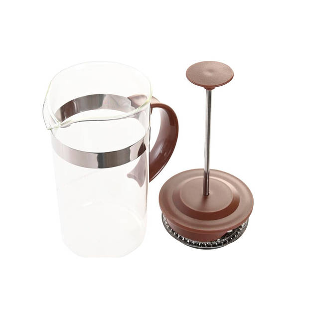 Cafetiere French Press koffiezetter bamboe 350 ml - Cafetiere