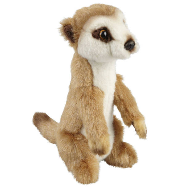 Pluche knuffel dieren Stokstaartje 18 cm - Knuffeldier