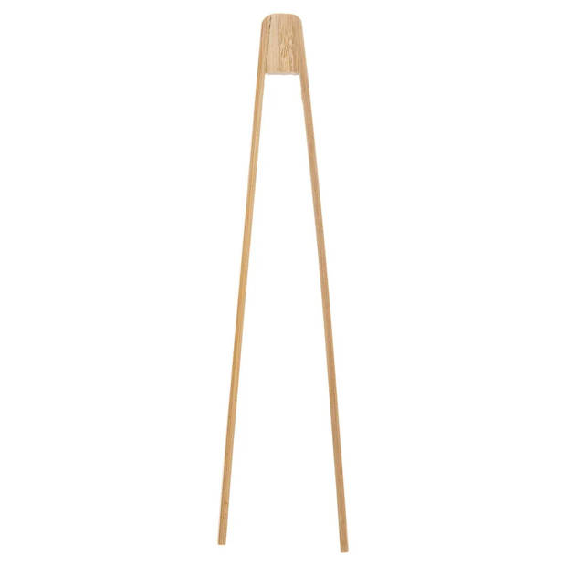 Brood snijplank 40 x 27 cm van bamboe hout inclusief broodmes en pincet - Snijplanken
