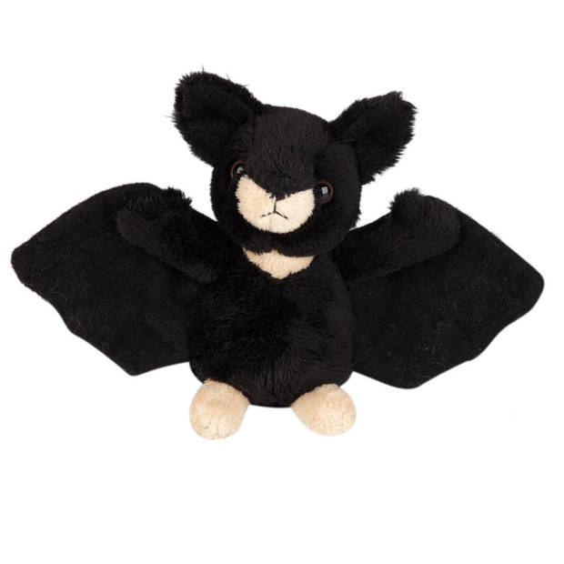 Pluche knuffel dieren vleermuis 15 cm - Knuffeldier