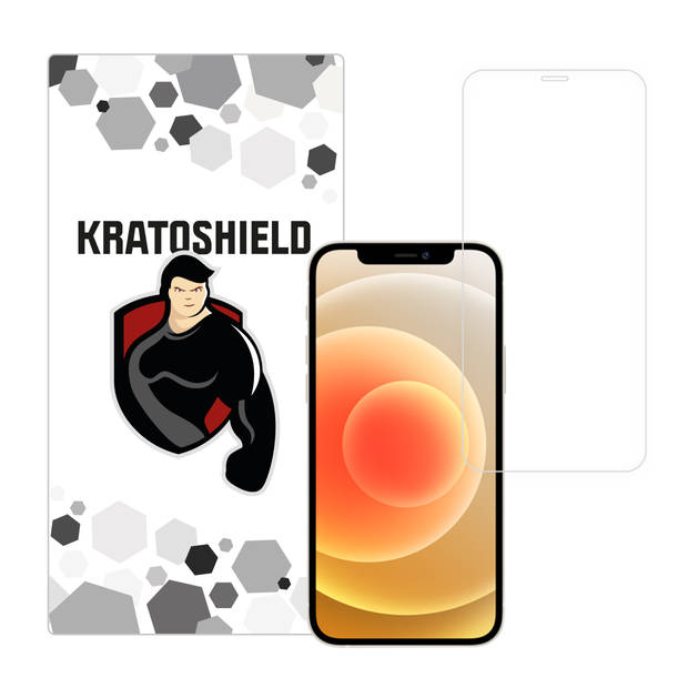 Kratoshield iPhone 12 Mini Screenprotector - Gehard glas