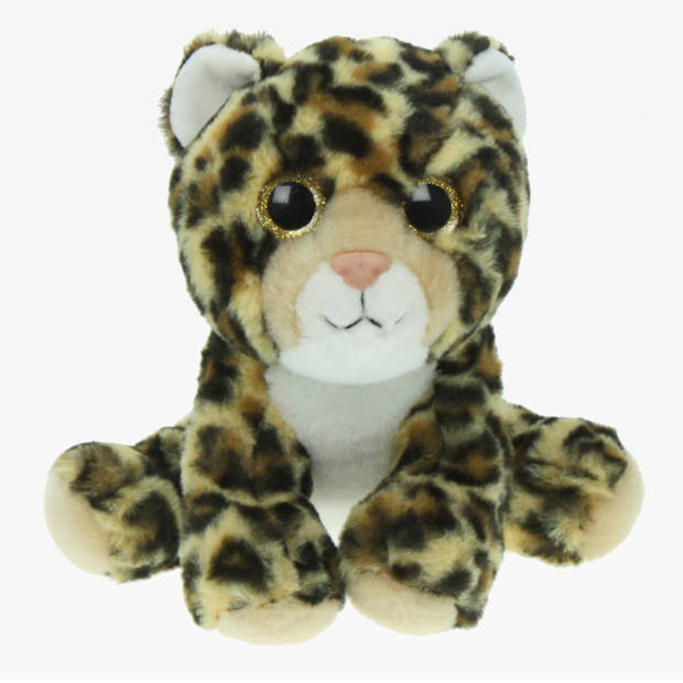 Pluche knuffel dieren Luipaard van 25 cm - Knuffeldier