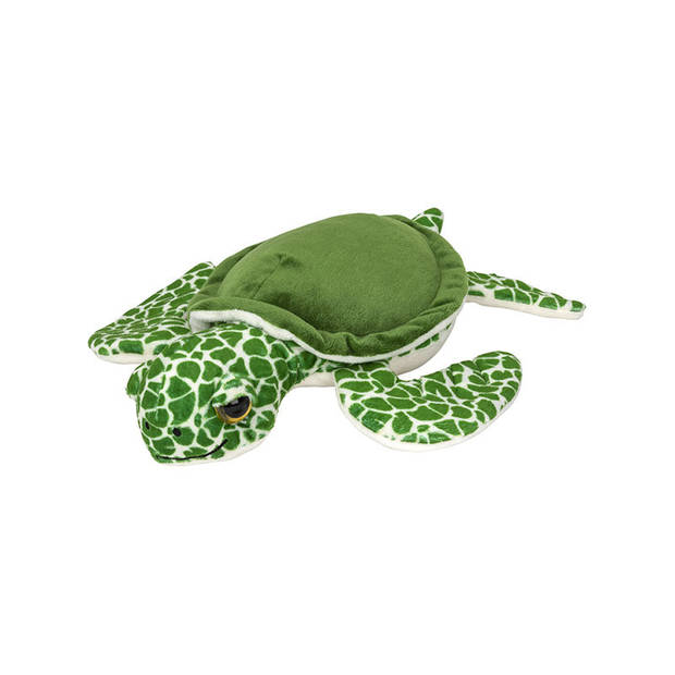 Pluche knuffel zeeschildpad van 30 cm - Knuffel zeedieren