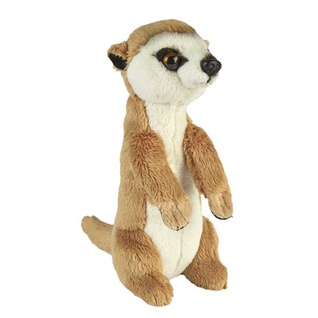 Pluche knuffel dieren Stokstaartje 15 cm - Knuffeldier