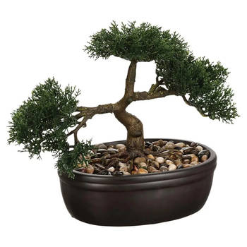 Atmosphera bonsai in keramische pot 23 cm - Kunstplanten