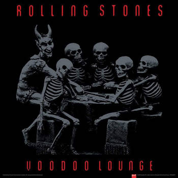 Kunstdruk The Rolling Stones Voodoo Lounge 40x40cm