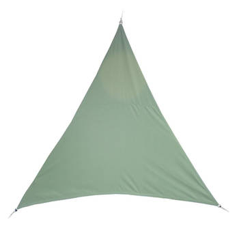 Premium kwaliteit schaduwdoek/zonnescherm Shae driehoek groen 3 x 3 x 3 meter - Schaduwdoeken