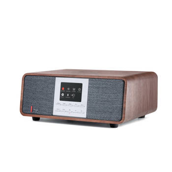 Pinell Supersound 501 - DAB+ Internetradio - walnoot hout