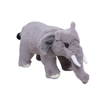 Pluche Indische Olifant knuffeldier van 45 cm - Knuffeldier