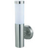 LED Tuinverlichting - Wandlamp Buiten - Laurea 2 - E27 Fitting - Rond - RVS - Philips - CorePro Lustre 827 P45 FR - 4W -