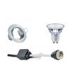 LED Spot Set - GU10 Fitting - Inbouw Rond - Glans Chroom - Kantelbaar Ø83mm - Philips - MASTER 927 36D VLE - 4.9W - Warm