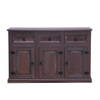 Bruin dressoir New Mexico koloniaal 132cm.