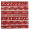 HAES DECO - Set van 4 Wegwerpservetten - 33x33 cm (20 stuks in verpakking) - Papier - Nordic Christmas