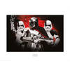 Kunstdruk Star Wars The Last Jedi Stormtrooper Team 80x60cm