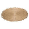 Ronde placemat raffia naturel 38 cm - Placemats