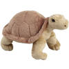 Pluche knuffel dieren Land Schildpad van 18 cm - Knuffeldier