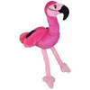 Pluche speelgoed knuffeldier Flamingo van 20 cm - Knuffeldier