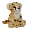 Pluche knuffel dieren Cheetah/Jachtluipaard 15 cm - Knuffeldier