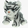 Pluche knuffel dieren witte Tijger van 25 cm - Knuffeldier