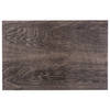 Rechthoekige placemat hout print walnoot PVC 45 x 30 cm - Placemats