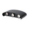 V-TAC VT-846-B-N LED wandlamp - Bridgelux - Zwart - IP65 - 5W - 630 Lumen - 3000K