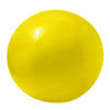 Opblaasbare strandbal extra groot plastic geel 40 cm - Strandballen