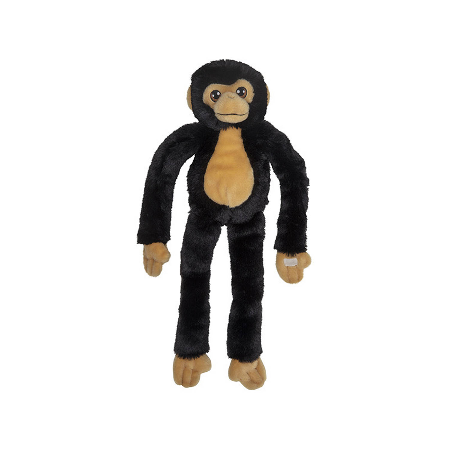 Pluche dieren knuffels hangende Chimpansee aap van 48 cm - Knuffeldieren speelgoed