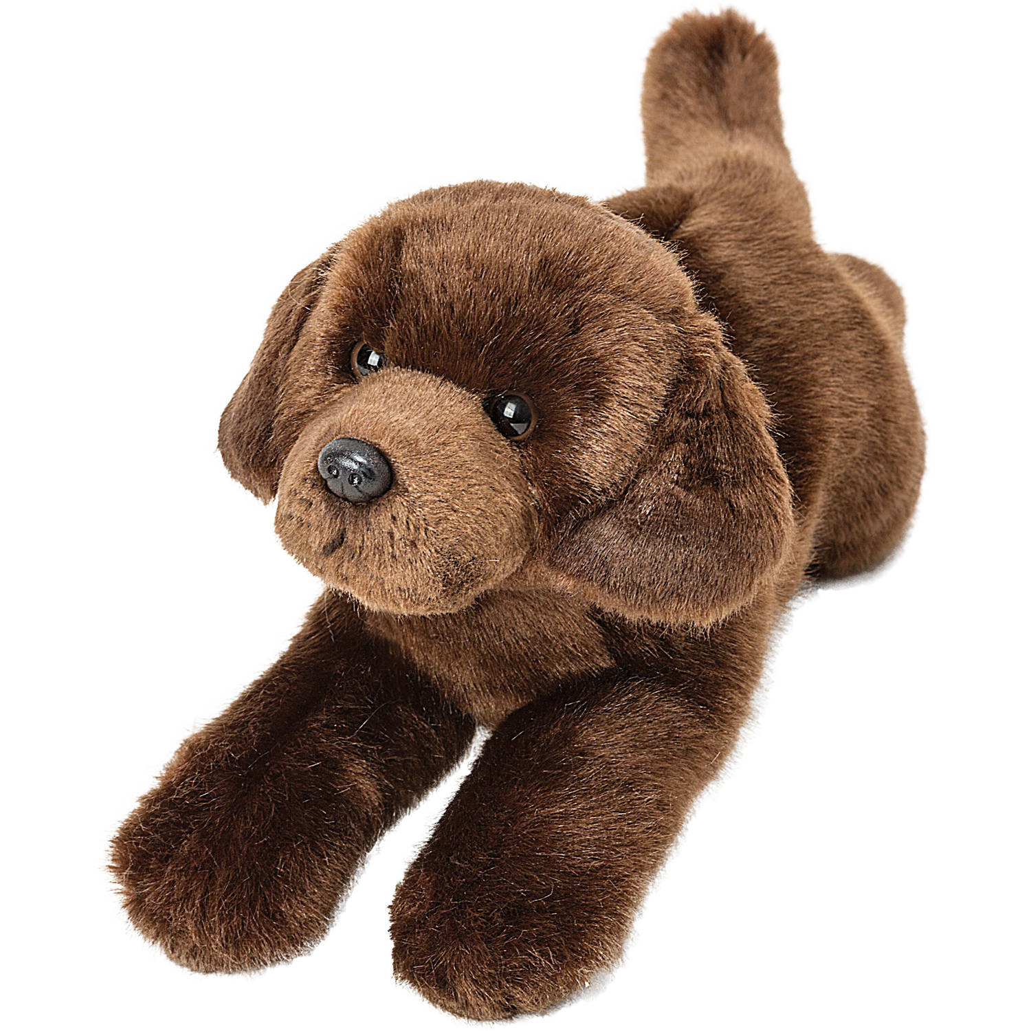 Pluche knuffel dieren bruine Labrador hond 30 cm - Speelgoed knuffelbeesten - Honden soorten