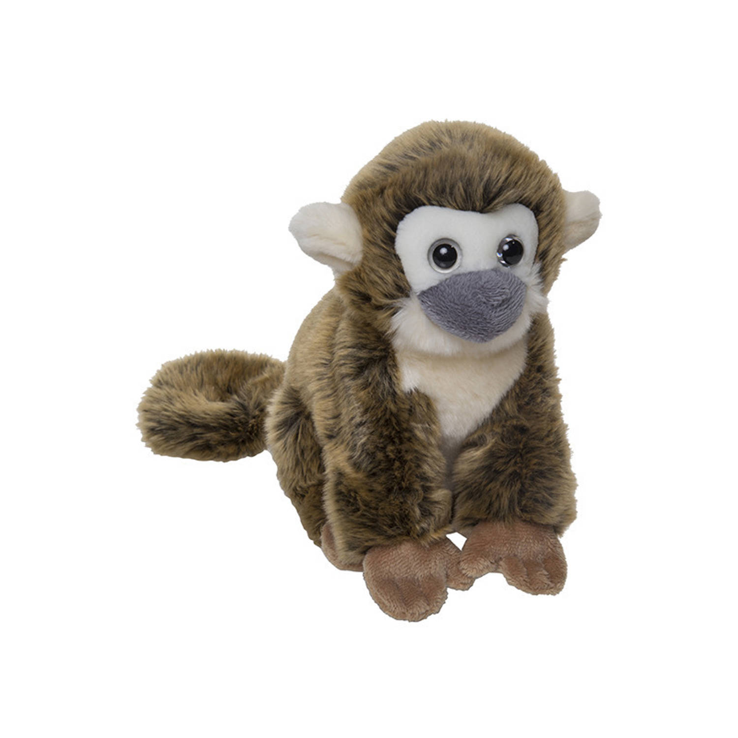 Pluche bruin berg aapje knuffel van 22 cm - Dieren speelgoed knuffels cadeau - Apen
