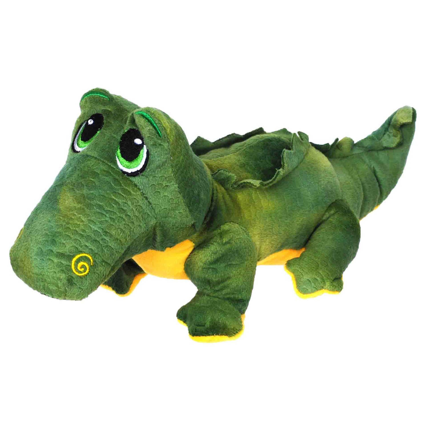 Pluche speelgoed knuffeldier Krokodil van 34 cm - Dieren knuffels - Cadeau voor kinderen