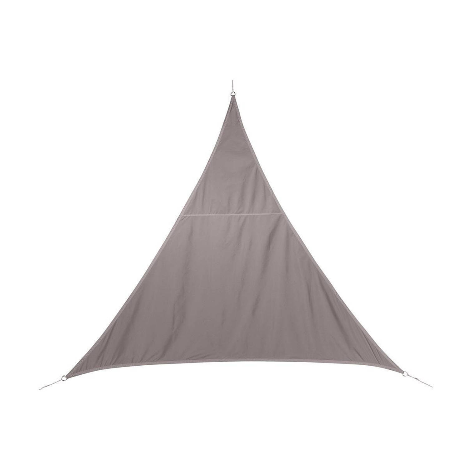 Polyester Schaduwdoek-zonnescherm Curacao Driehoek Taupe 2 X 2 X 2 Meter Schaduwdoeken