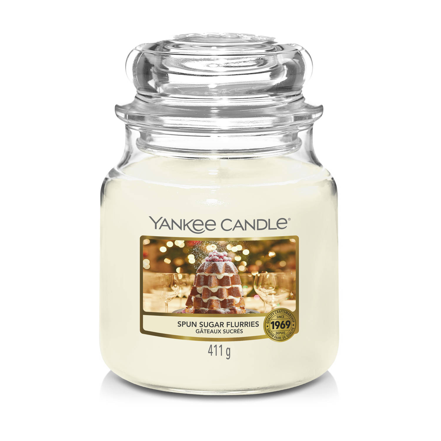 Yankee Candle - Spun Sugar Flurries Medium Jar