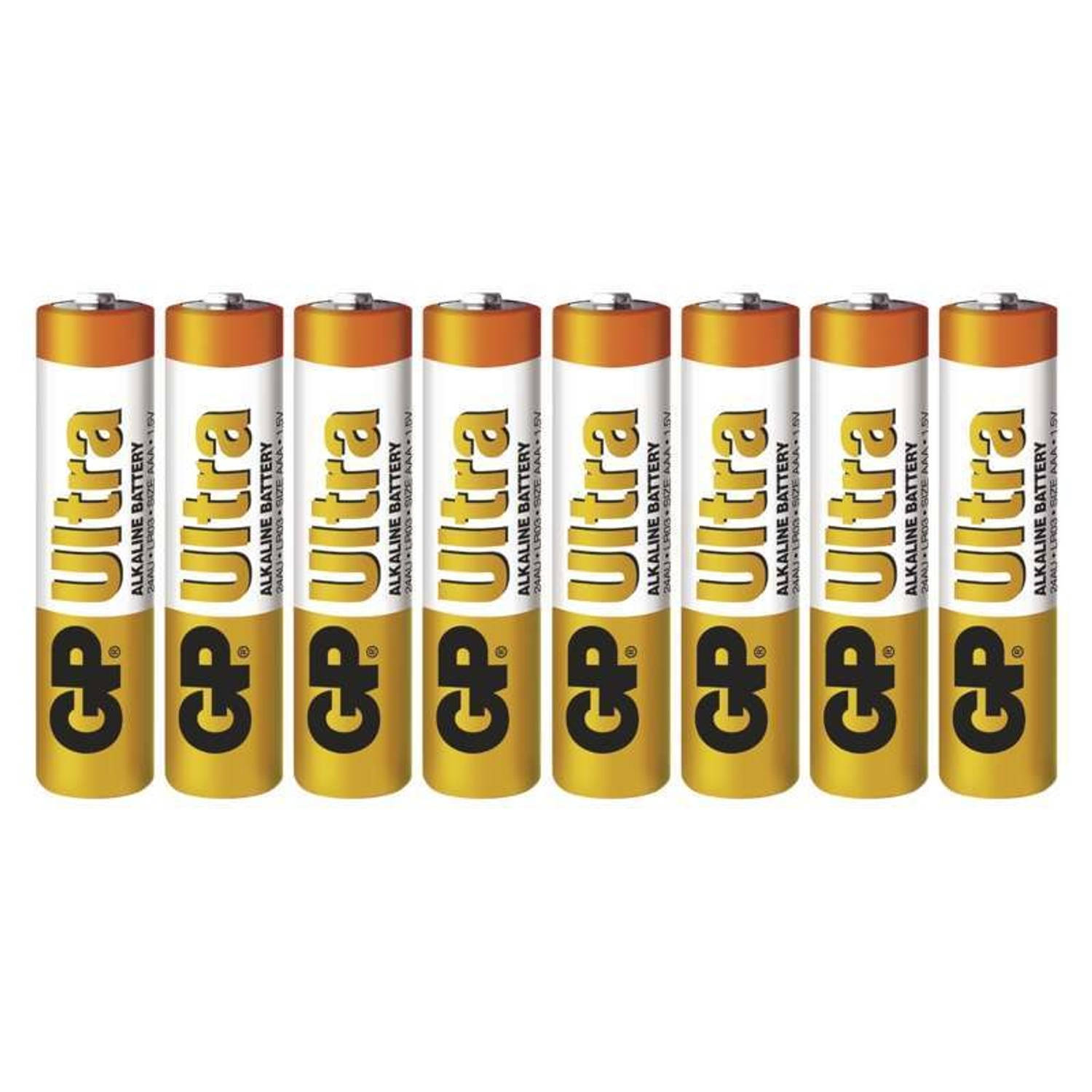 Ultra Alkaline AAA batterijen - 8 stuks - Copy