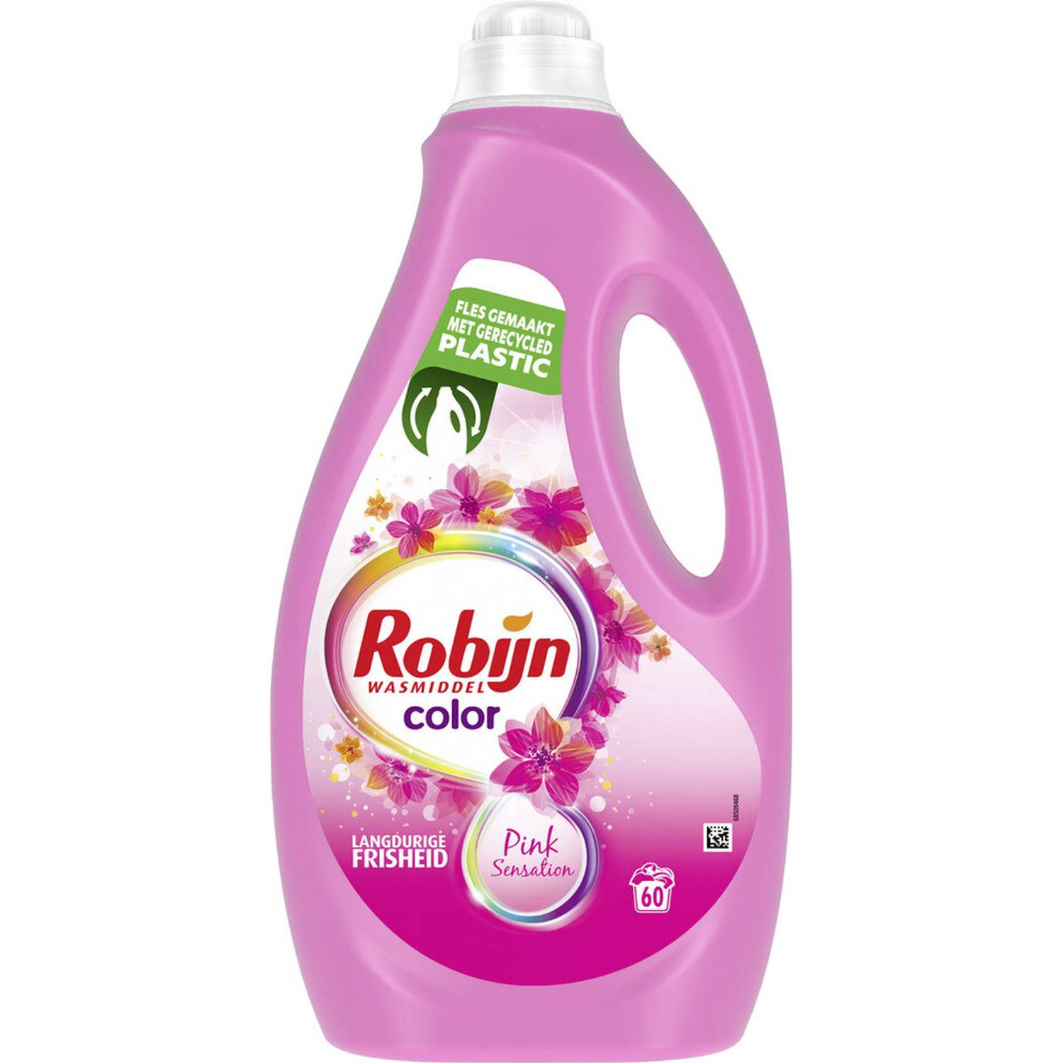 3x Robijn Vloeibaar Wasmiddel Pink Sensation Color 3000 ml
