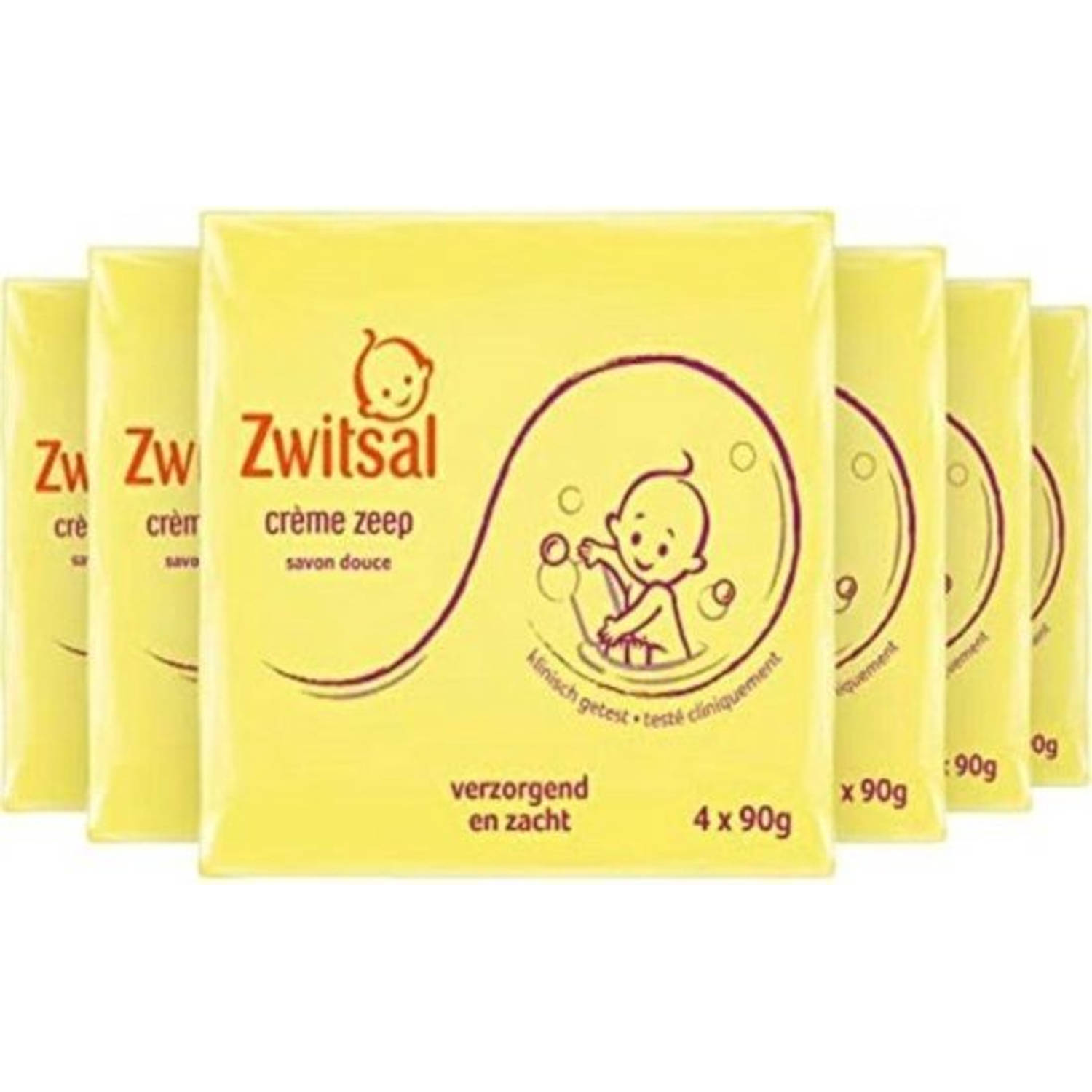 Baby Crème Zeep 24 X 90 Gram (6x 4 Stuks) C