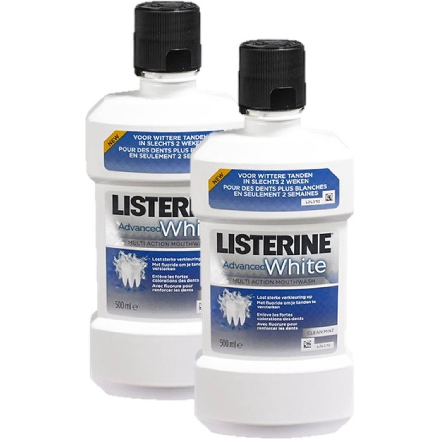 Listerine Advanced White Voordeelbox 2 x 500 ml